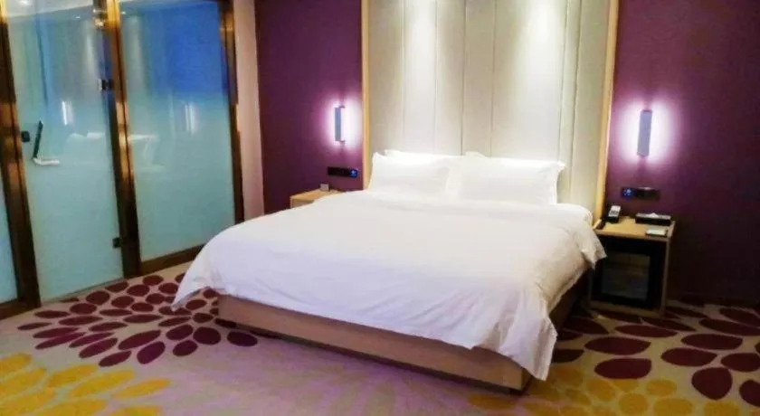 Bed in Lavande Hotel·Jining Party School Building