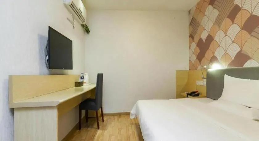 Bed in PAI Hotel·Chengdu Jinsha Museum Metro Station