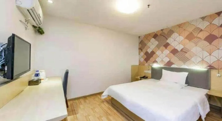 Bed in PAI Hotel·Chengdu Jinsha Museum Metro Station