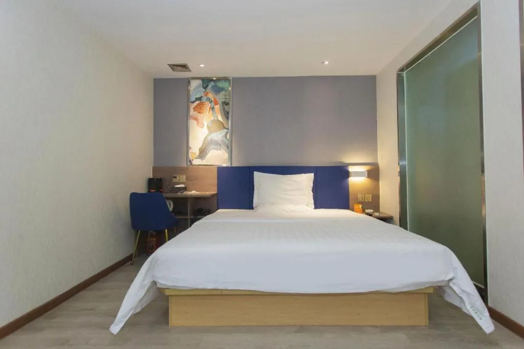 Bed in PAI Hotel·Chengdu Jinsha Museum Metro Station