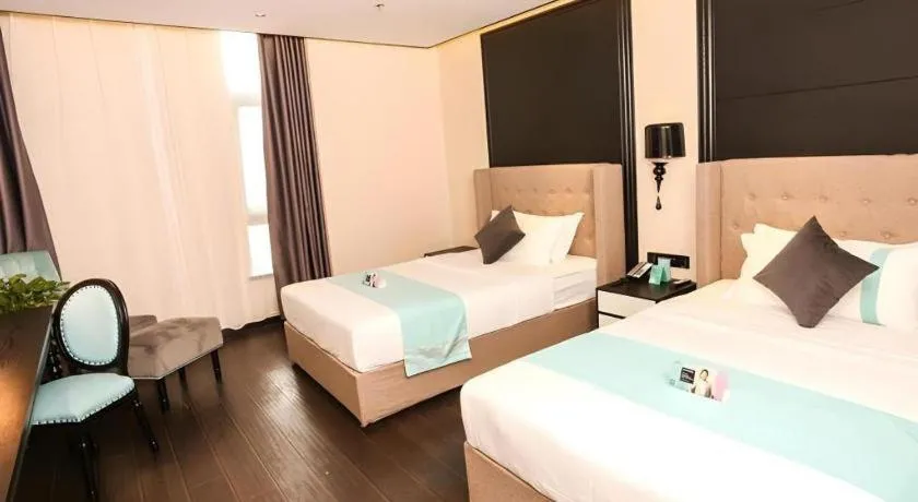 Bed in Xana Hotelle·Ji'nan Hi-tech Zone Century Avenue Tangye