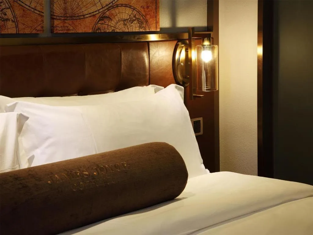 Bed in James Joyce Coffetel·Nannign Shanglin Tongle Road