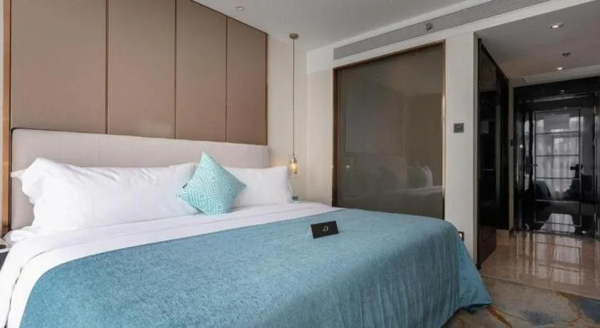 Bed in Xana Deluxe Beijing Guang'anmen Metro Station