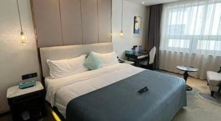 Bed in Xana Deluxe Beijing Guang'anmen Metro Station