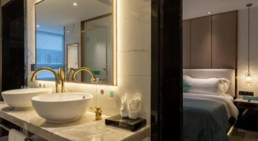 Bed in Xana Deluxe Beijing Guang'anmen Metro Station