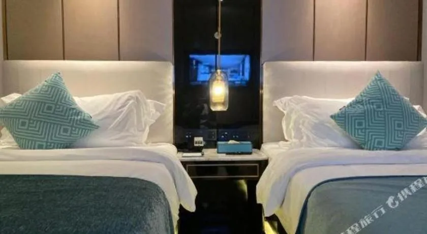 Bed in Xana Deluxe Beijing Guang'anmen Metro Station