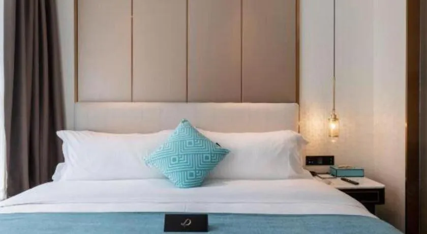 Bed in Xana Deluxe Beijing Guang'anmen Metro Station