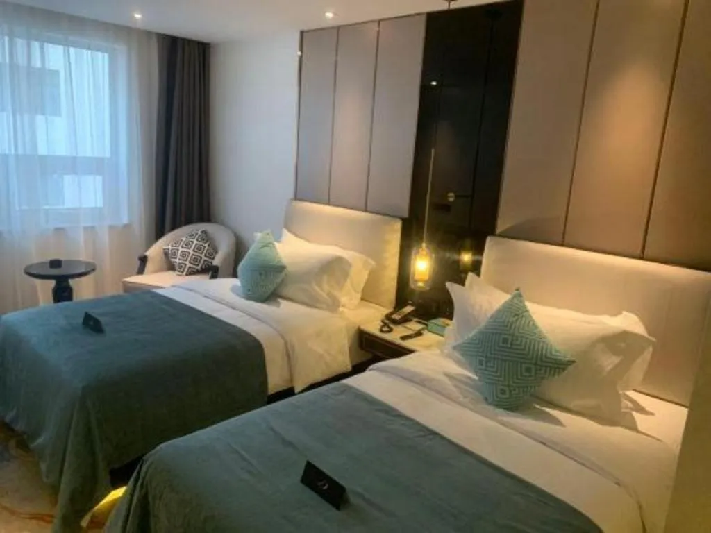 Bed in Xana Deluxe Beijing Guang'anmen Metro Station