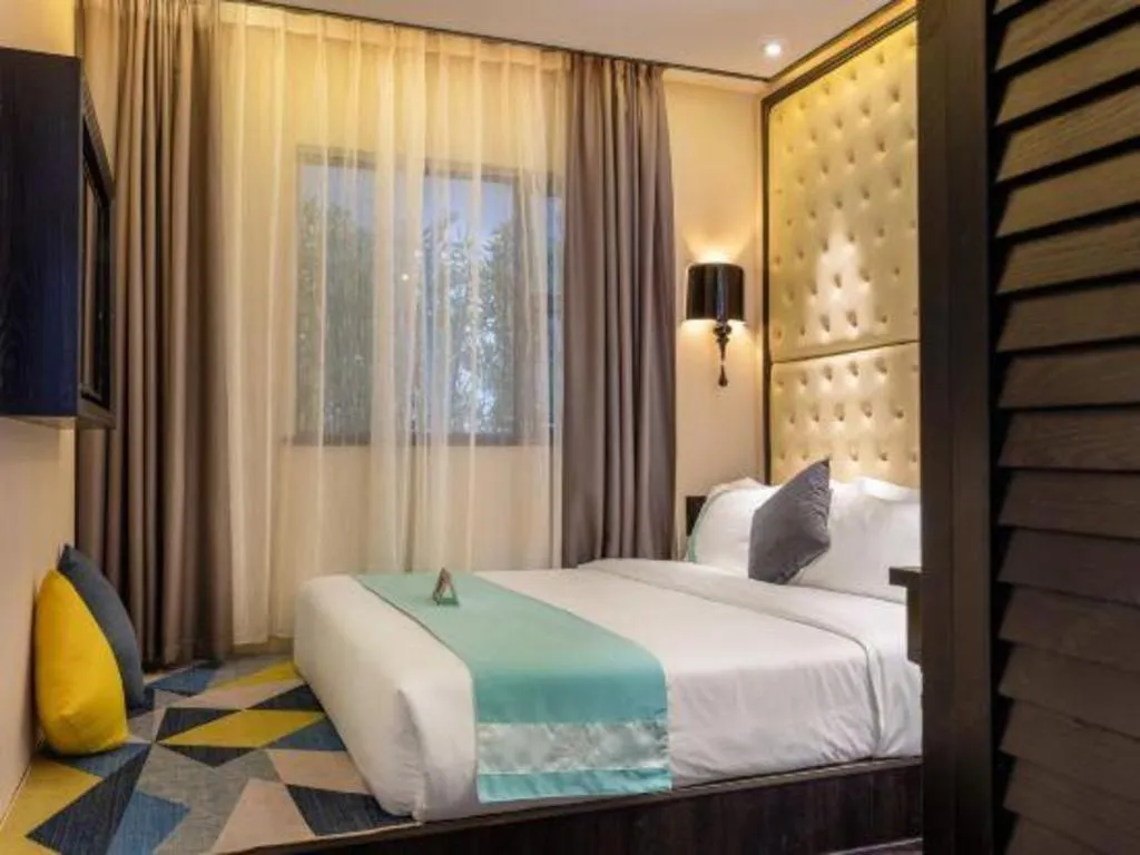 Bed in Xana Hotelle·Guangzhou Shangxiajiu Yongqingfang Changshou Road Metro Station