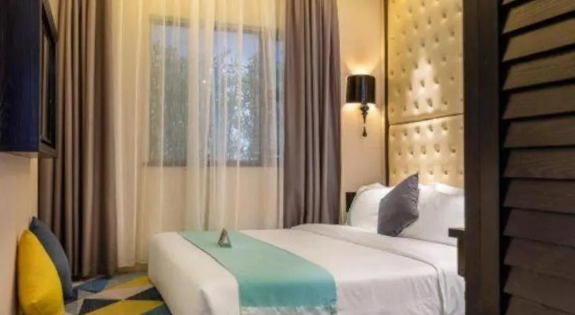 Bed in Xana Hotelle·Guangzhou Shangxiajiu Yongqingfang Changshou Road Metro Station