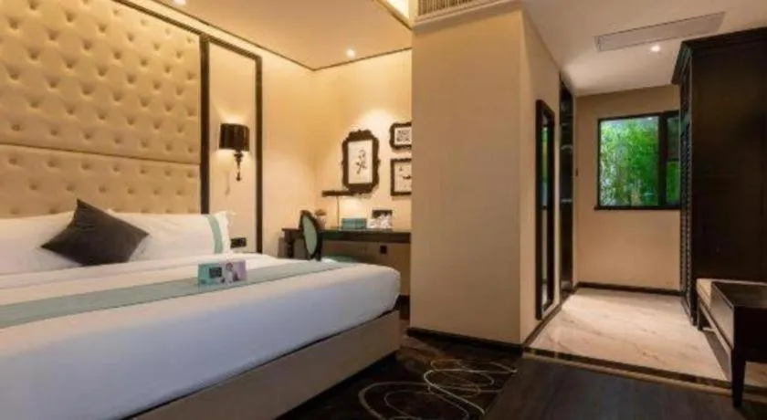 Bed in Xana Hotelle·Guangzhou Shangxiajiu Yongqingfang Changshou Road Metro Station