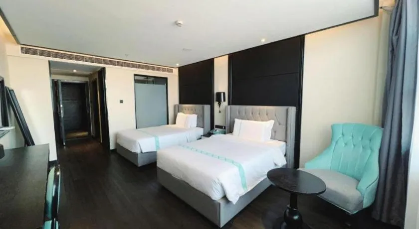 Bed in Xana Hotelle Nanjing Xinjiekou Daxinggong Metro Station