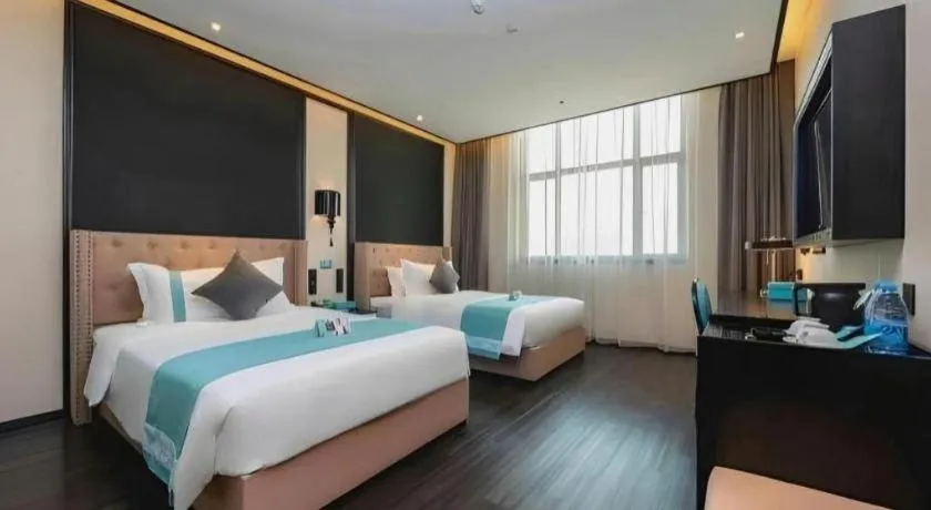 Bed in Xana Hotelle Nanjing Xinjiekou Daxinggong Metro Station