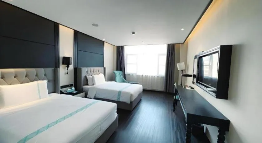 Bed in Xana Hotelle Nanjing Xinjiekou Daxinggong Metro Station