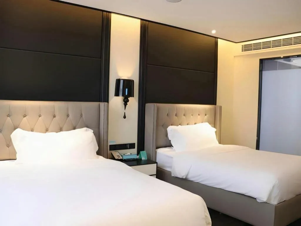 Bed in Xana Hotelle Nanjing Xinjiekou Daxinggong Metro Station