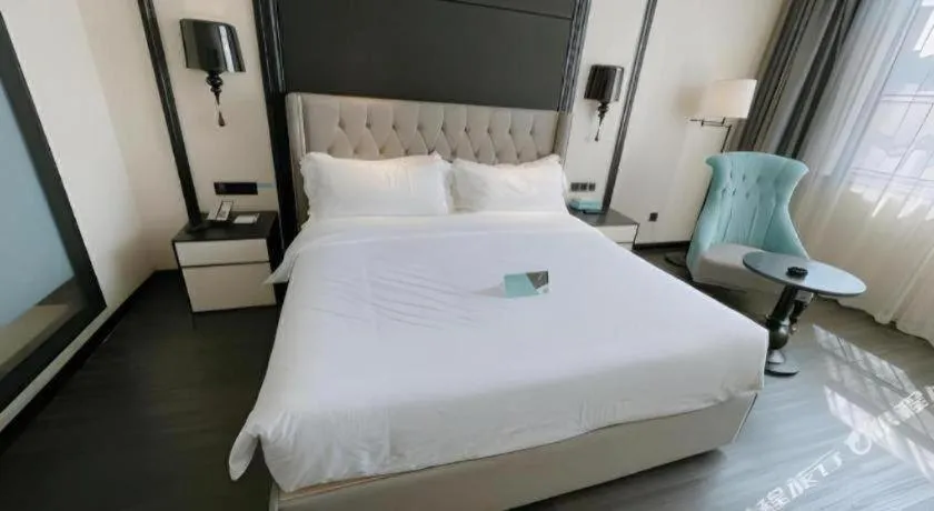 Bed in Xana Hotelle Nanjing Xinjiekou Daxinggong Metro Station