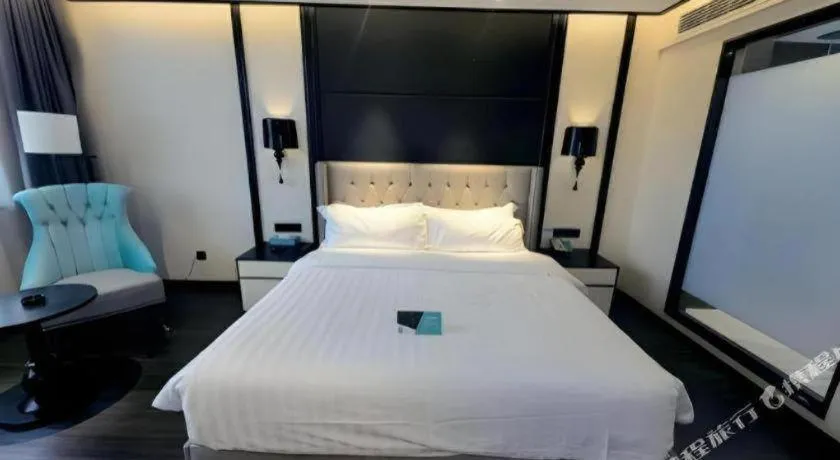 Bed in Xana Hotelle Nanjing Xinjiekou Daxinggong Metro Station