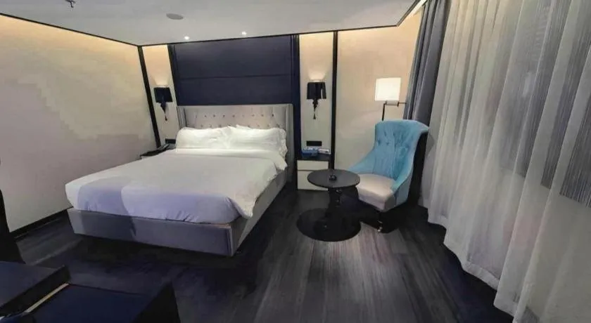 Bed in Xana Hotelle Nanjing Xinjiekou Daxinggong Metro Station