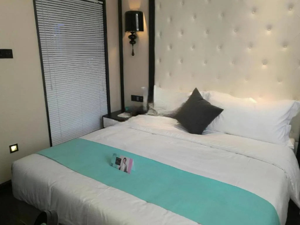 Bed in Xana Hotelle·Tianshui Shangyi Plaza