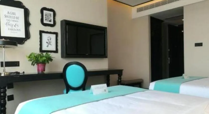 Bed in Xana Hotelle·Tianshui Shangyi Plaza