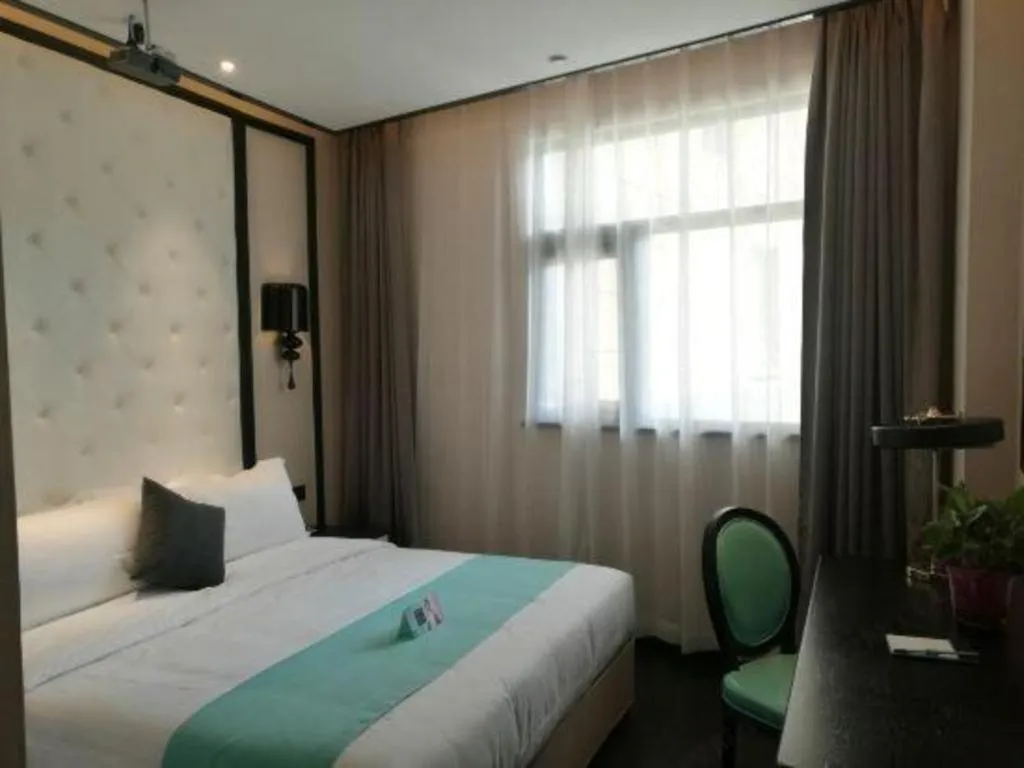 Bed in Xana Hotelle·Tianshui Shangyi Plaza