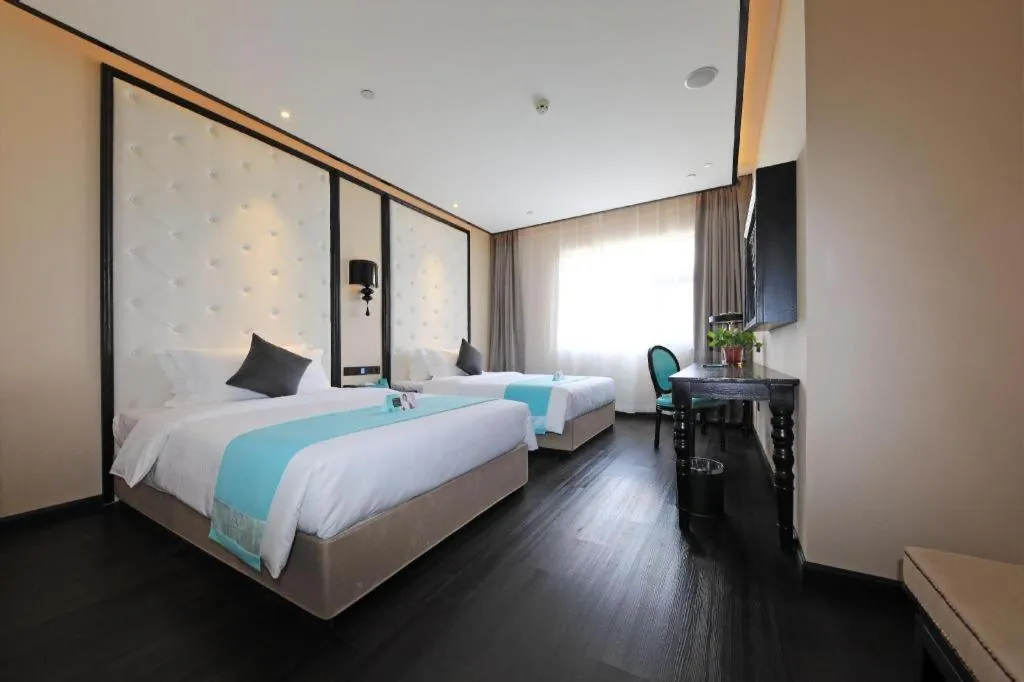 Bed in Xana Hotelle·Tianshui Shangyi Plaza