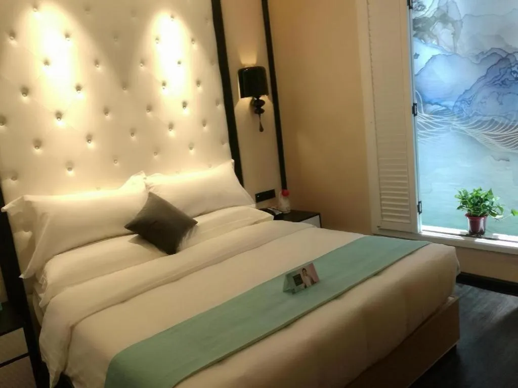 Bed in Xana Hotelle·Tianshui Shangyi Plaza