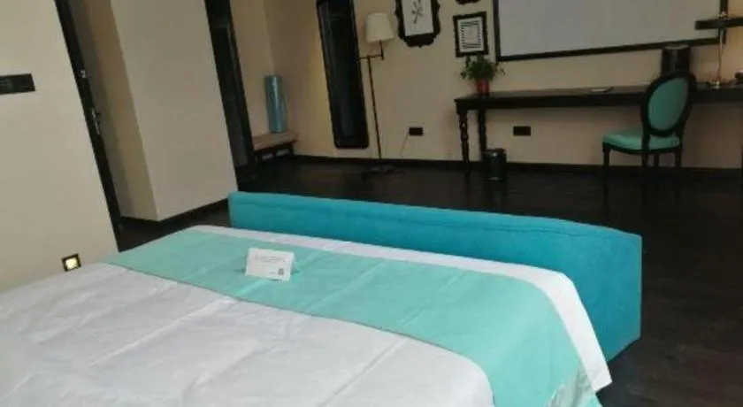 Bed in Xana Hotelle·Tianshui Shangyi Plaza