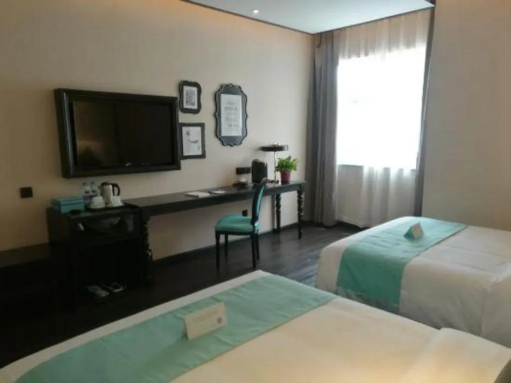 Bed in Xana Hotelle·Tianshui Shangyi Plaza