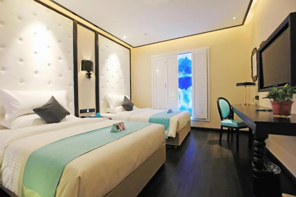 Bed in Xana Hotelle·Tianshui Shangyi Plaza