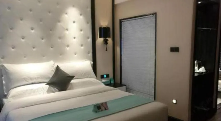 Bed in Xana Hotelle·Tianshui Shangyi Plaza