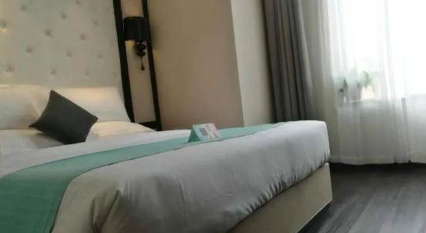 Bed in Xana Hotelle·Tianshui Shangyi Plaza