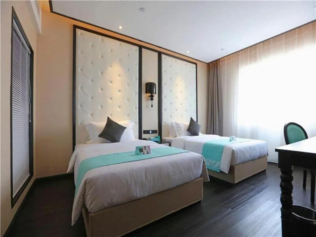 Bed in Xana Hotelle·Tianshui Shangyi Plaza