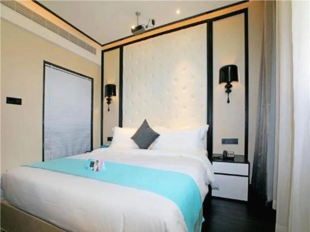 Bed in Xana Hotelle·Tianshui Shangyi Plaza