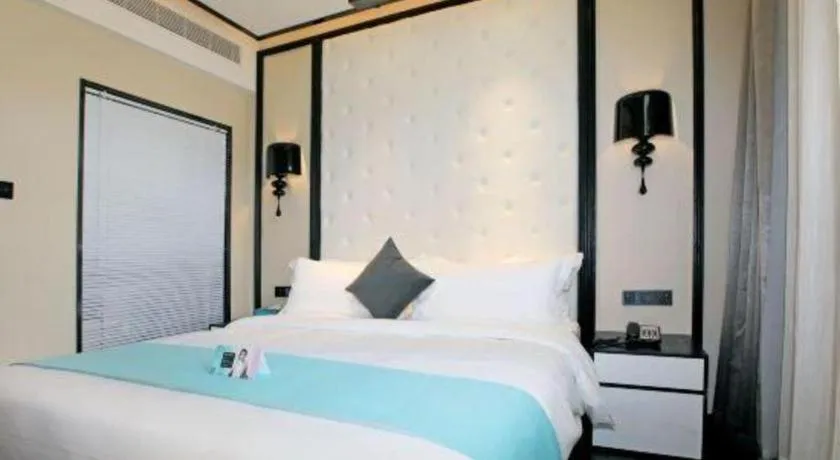 Bed in Xana Hotelle·Tianshui Shangyi Plaza