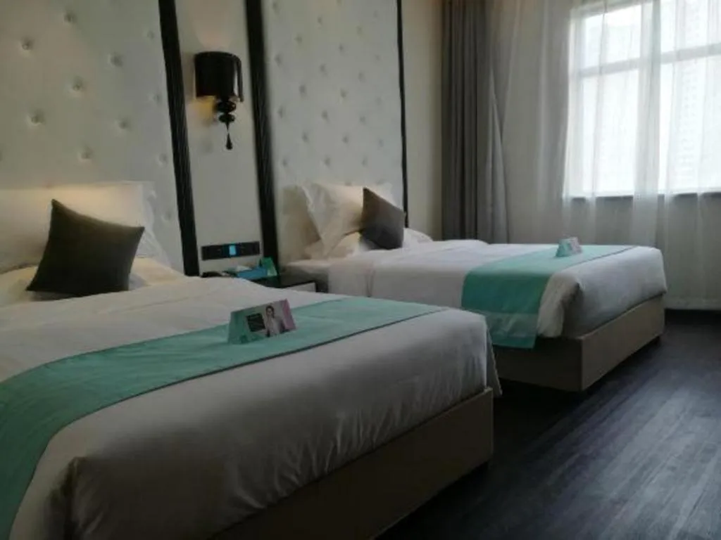 Bed in Xana Hotelle·Tianshui Shangyi Plaza