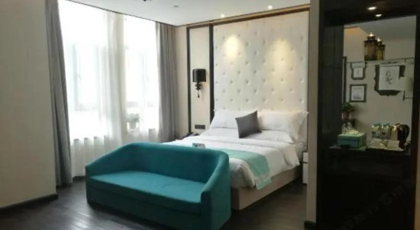 Bed in Xana Hotelle·Tianshui Shangyi Plaza