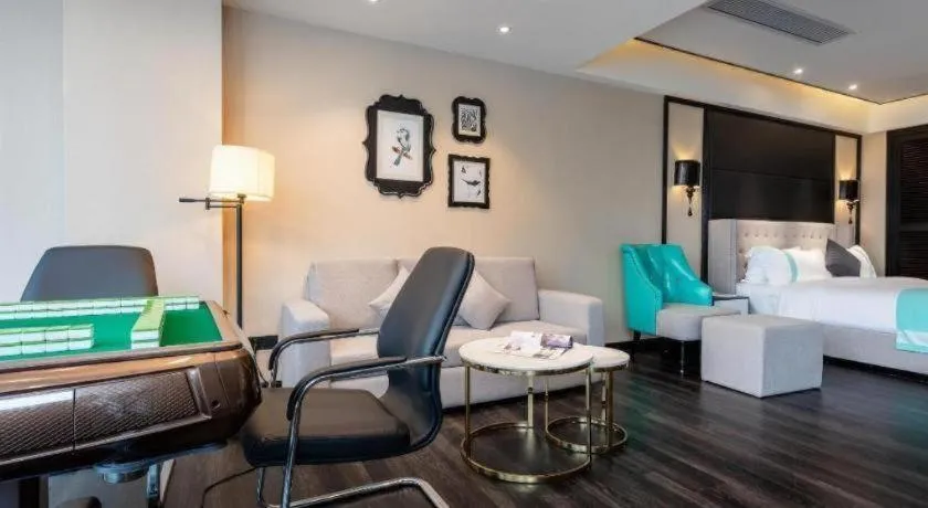 Bed in Xana Hotelle·Heyuan Hongxing Road