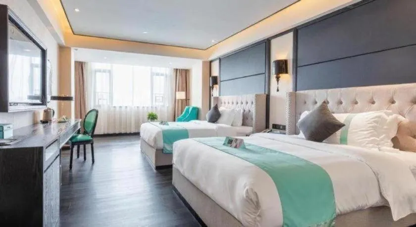 Bed in Xana Hotelle·Heyuan Hongxing Road