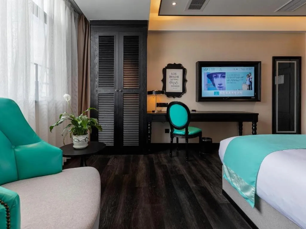 Bed in Xana Hotelle·Heyuan Hongxing Road