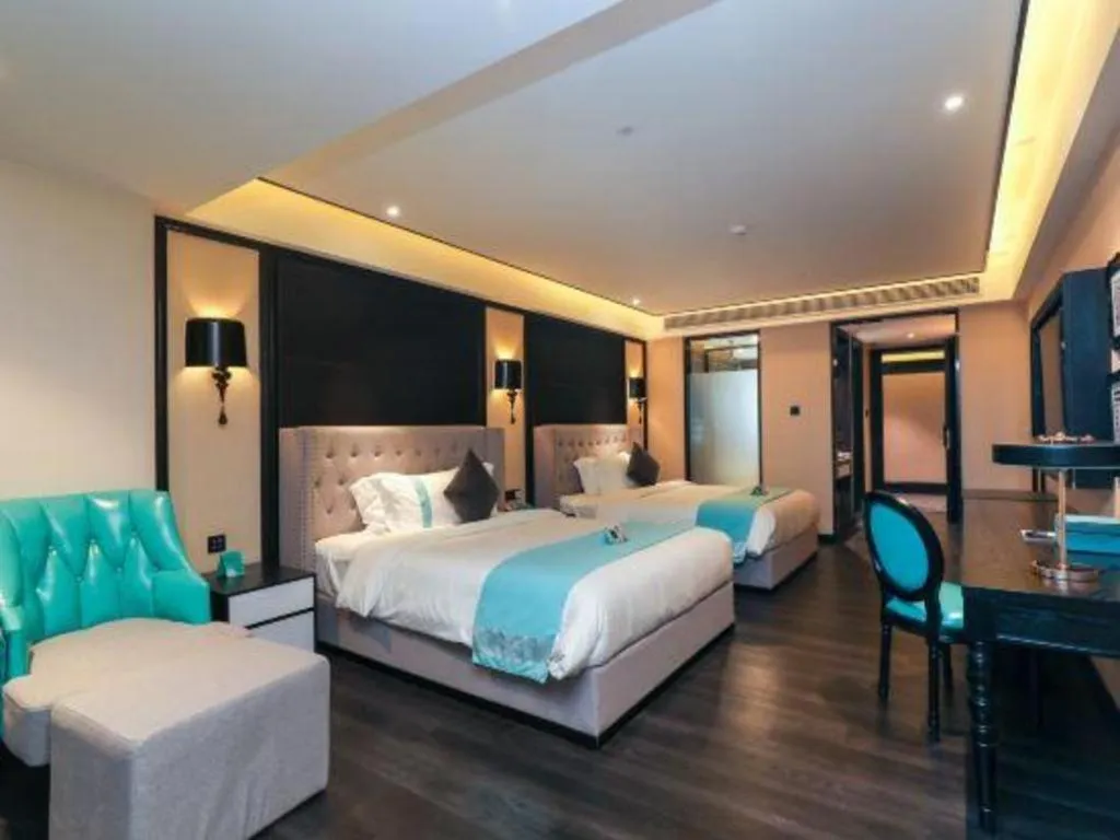 Bed in Xana Hotelle·Heyuan Hongxing Road