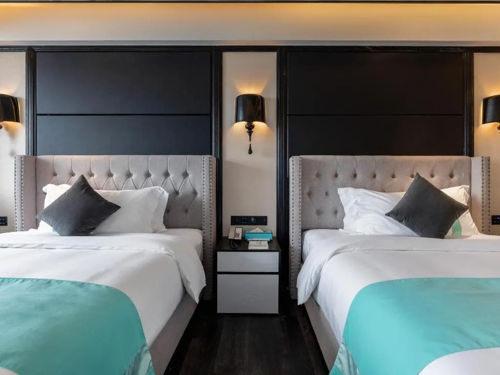 Bed in Xana Hotelle·Heyuan Hongxing Road