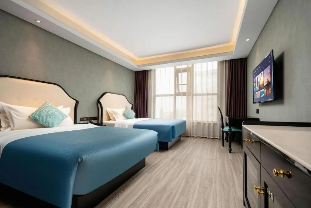 Bed in Xana Deluxe Shangqiu Ancient Town