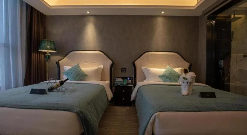 Bed in Xana Deluxe Shangqiu Ancient Town