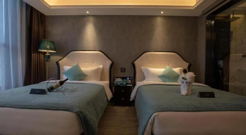 Bed in Xana Deluxe Shangqiu Ancient Town