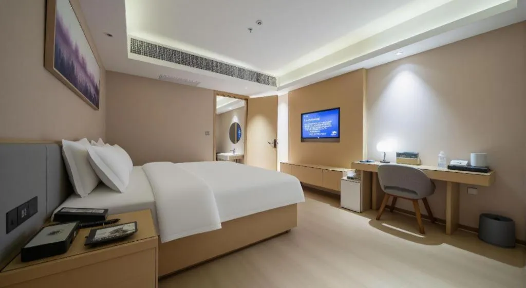 Bed in Lavande Hotel·Huizhou Zhongkai