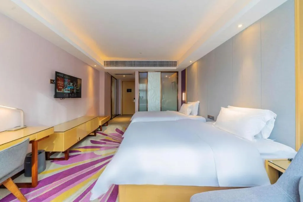 Bed in Lavande Hotel·Huizhou Zhongkai