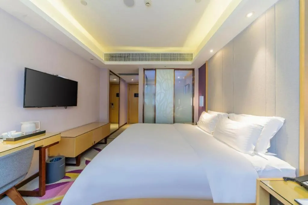 Bed in Lavande Hotel·Huizhou Zhongkai