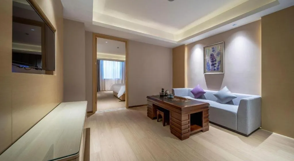 Bed in Lavande Hotel·Huizhou Zhongkai