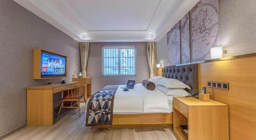 Bed in James Joyce Coffetel Hefei University of Technology